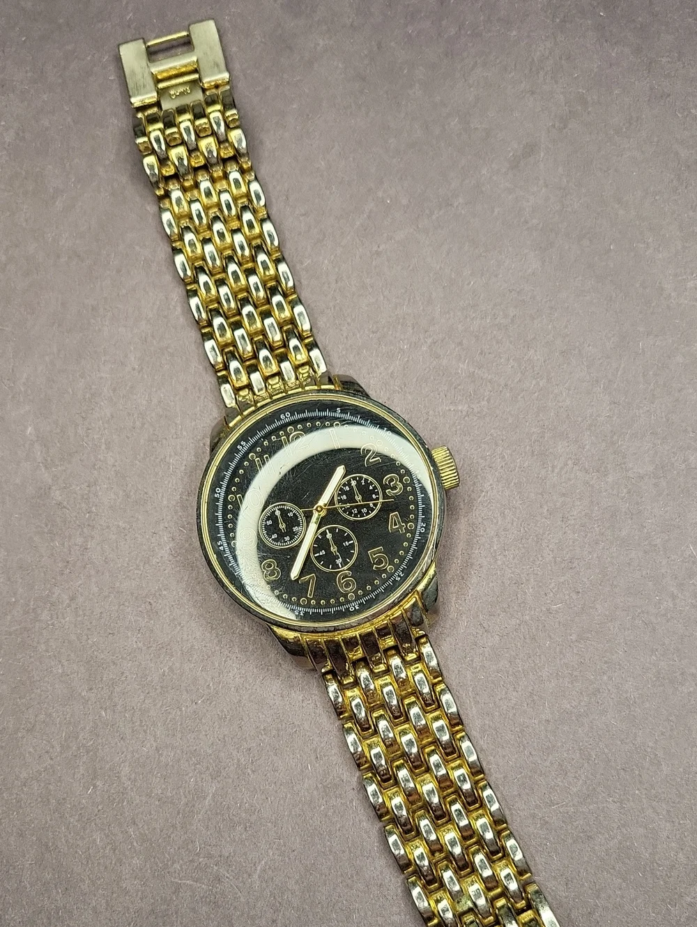 Merona Gold and Silver Two-Tone Back